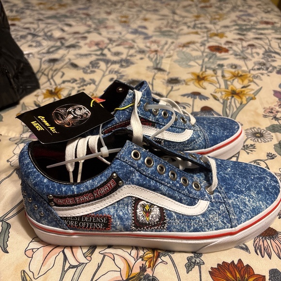 Cobra Kai Vans Size 7 - Picture 2 of 4